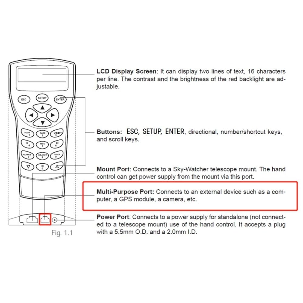 Cutesliving PL2303 Chipset RS232 RJ12 6P6C Synscan(6FT) Hand Control PC Link Cable Prolific USB to for Connecting PC