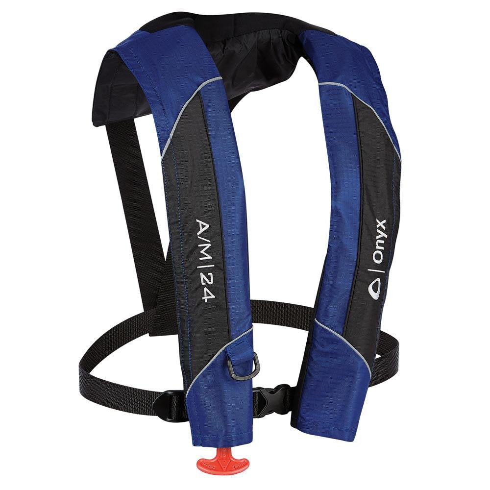 Onyx A/M-24 Automatic/Manual Inflatable PFD Life Jacket - Blue10