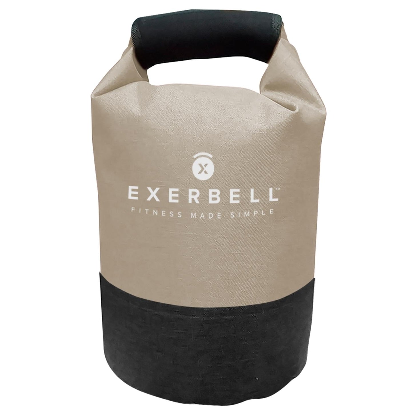 Exerbell Foldable Adjustable Kettlebell 4-30lbs – Portable Water Sandbag Functional Strength Tool – Soft Floor-Friendly Mobility Gear for Home Gym Travel – Leak-Resistant Load with Internal Scale