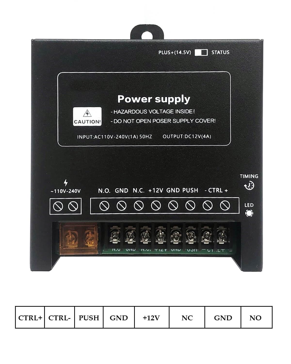 Biometric Access Control System with Fingerprint Scanner, LCD Display Keypad, RFID Card, Infrared Exit Button, 1200lb Magnetic Lock - Supports 3000 Users & Attendance Tracking