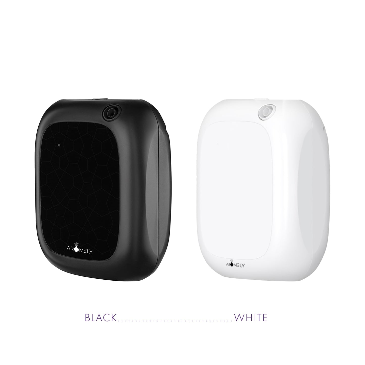 Aromely Smart Bluetooth Nebulizing Aromatherapy Scent Diffuser, Essential Oil Diffuser for Home, Spa & Office, Waterless Aroma Diffuser, App Controlled Perfect Air Freshener up to 1,500 SQFT - Black