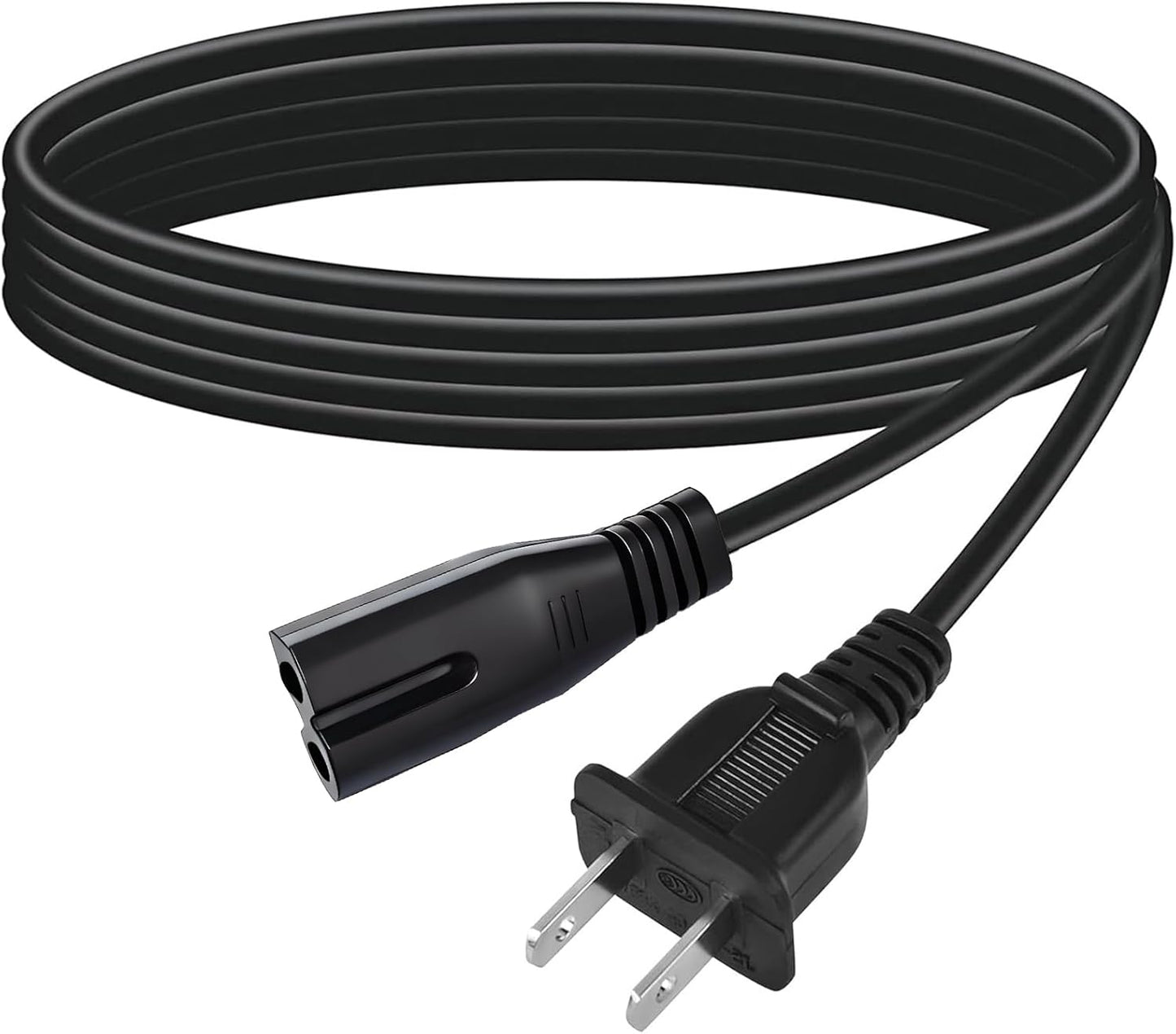 Metasources 2-Prong CD6951 CD6951-SL CD6951-EC CD6925 CD6925BT-BK Cassette AC in Power Cord Compatible with Craig SL EC