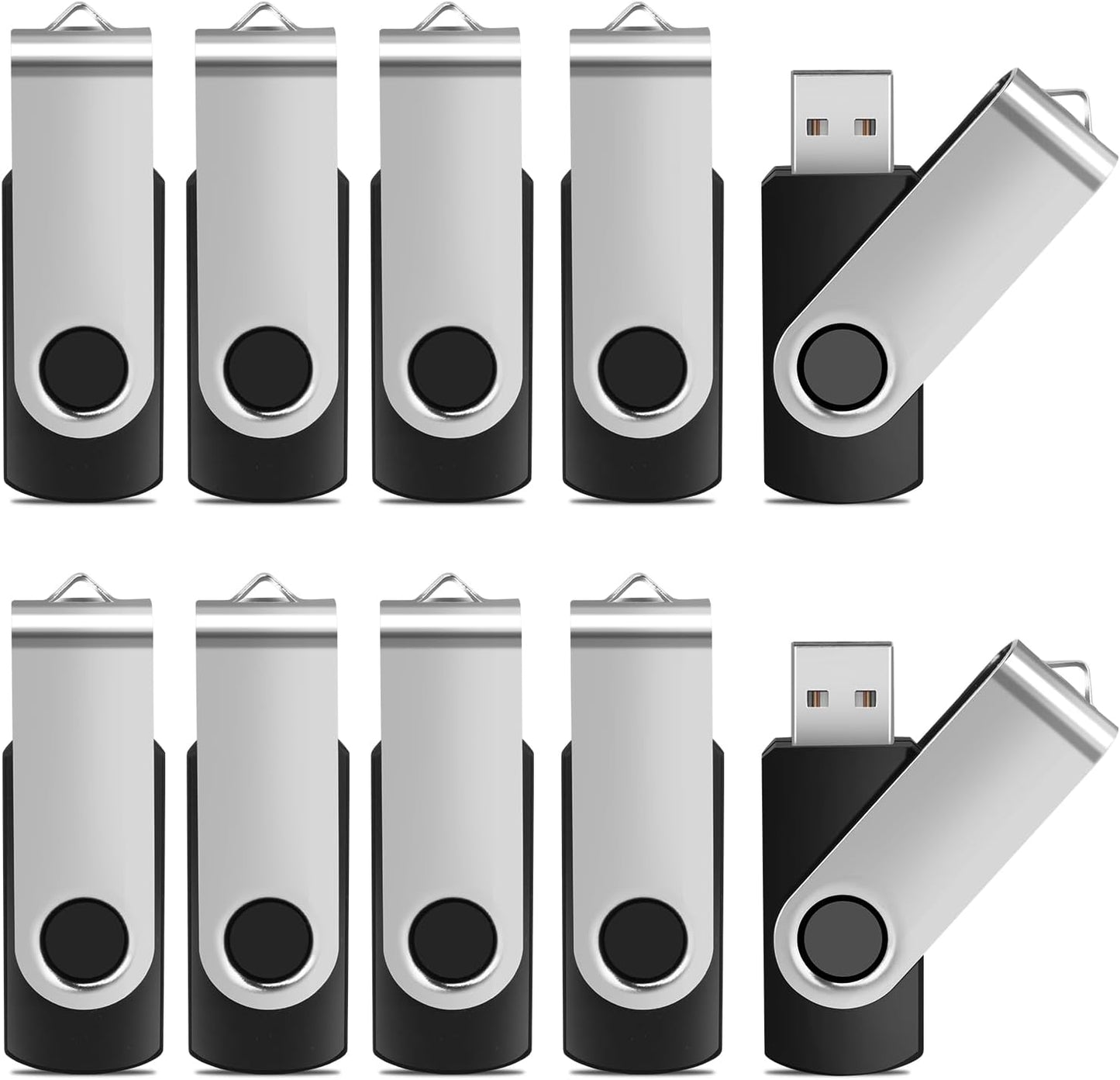 Generic (10Pack 4GB) USB Flash Drive Black