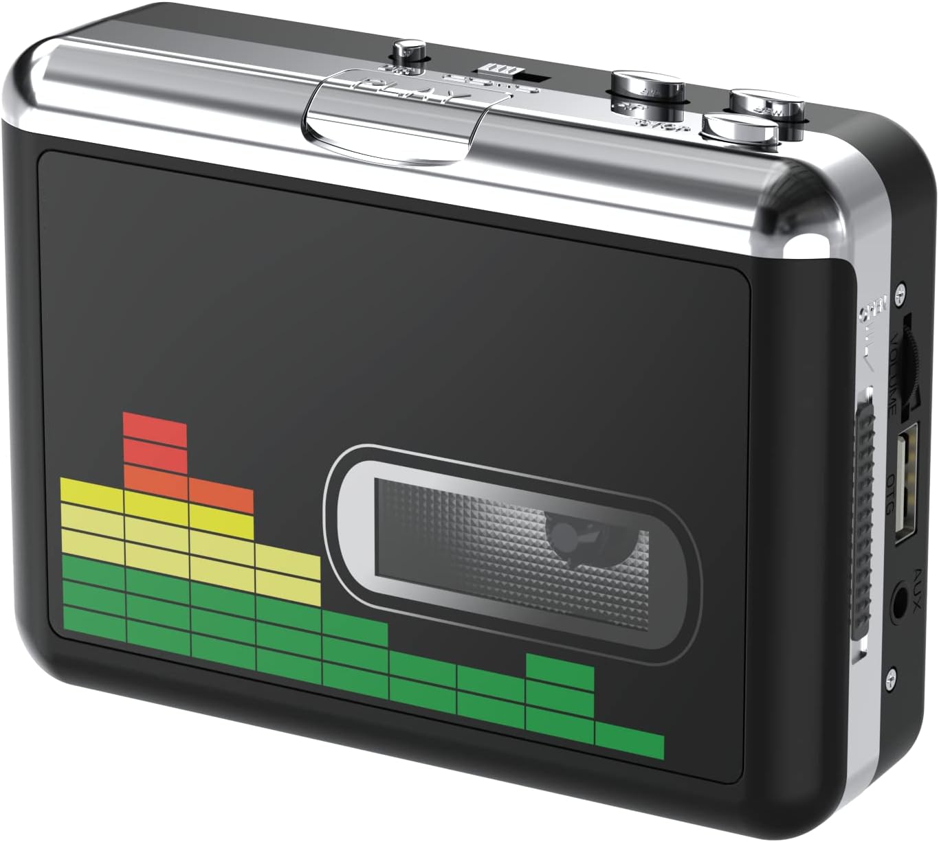 DIGITNOW Cassette MP3 MP3 BR607 USB Player, Portable Walkman Stereo Tape to Converter, Audio Music Recorder to Digital