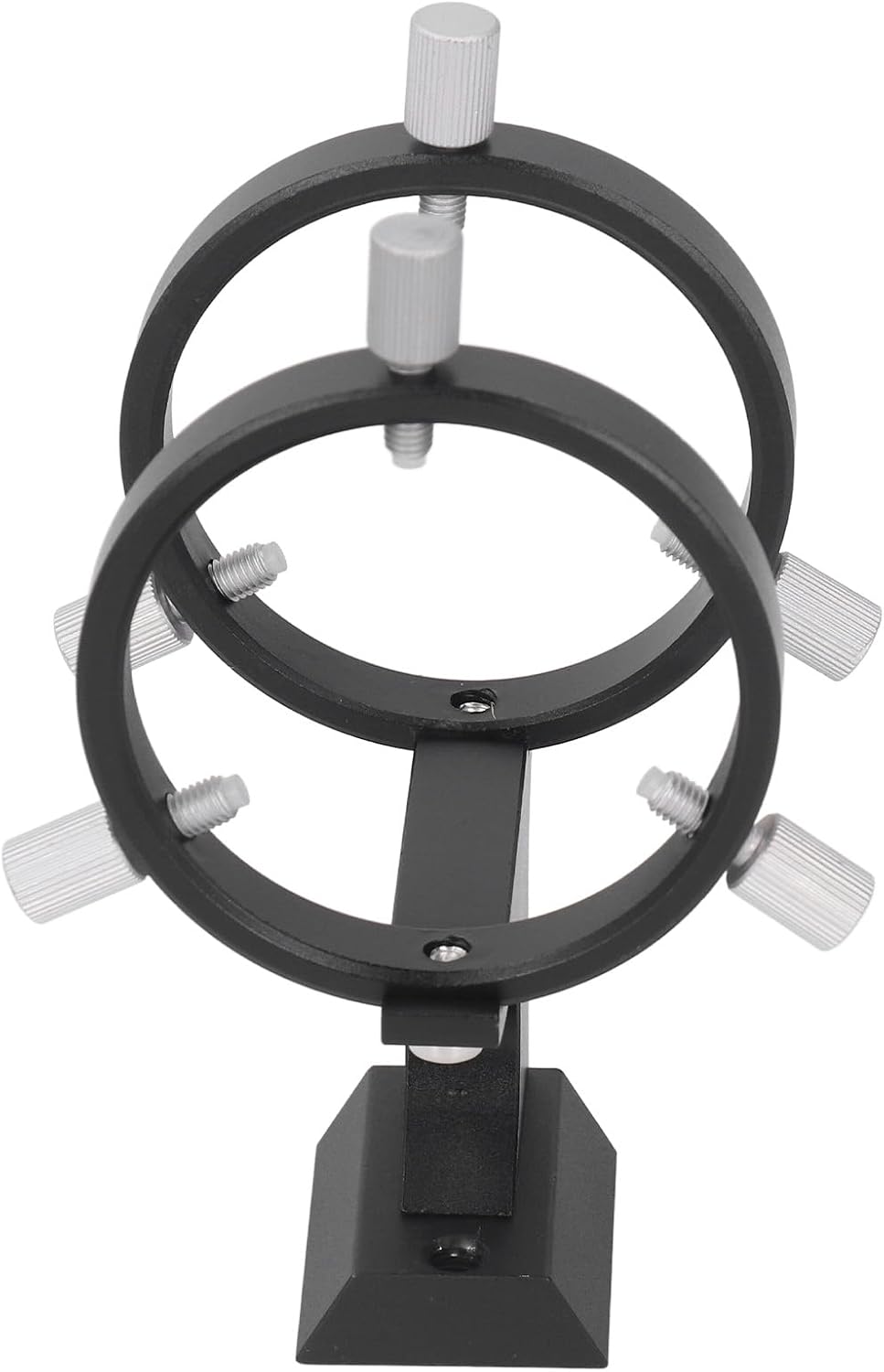 1/4 Inch Telescope Finder Scope Mount, Adjustable Bracket with Fixing Ring and Screw for Astronomical Telescopes