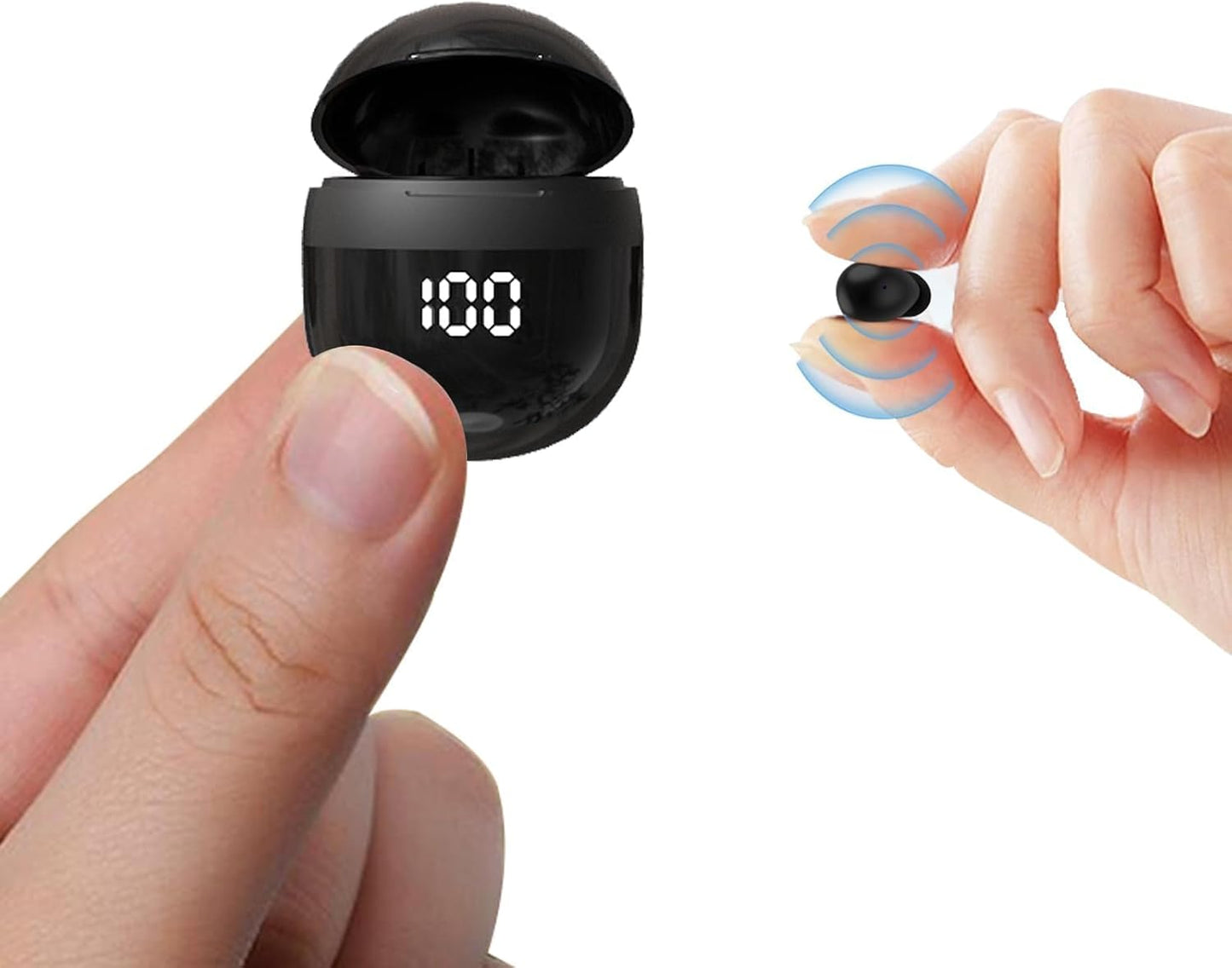 Yihou Ear Buds Invisible Small Mini Sleep Earbuds Headphones Wireless Bluetooth Comfortable Tiny Sleeping Smallest Low