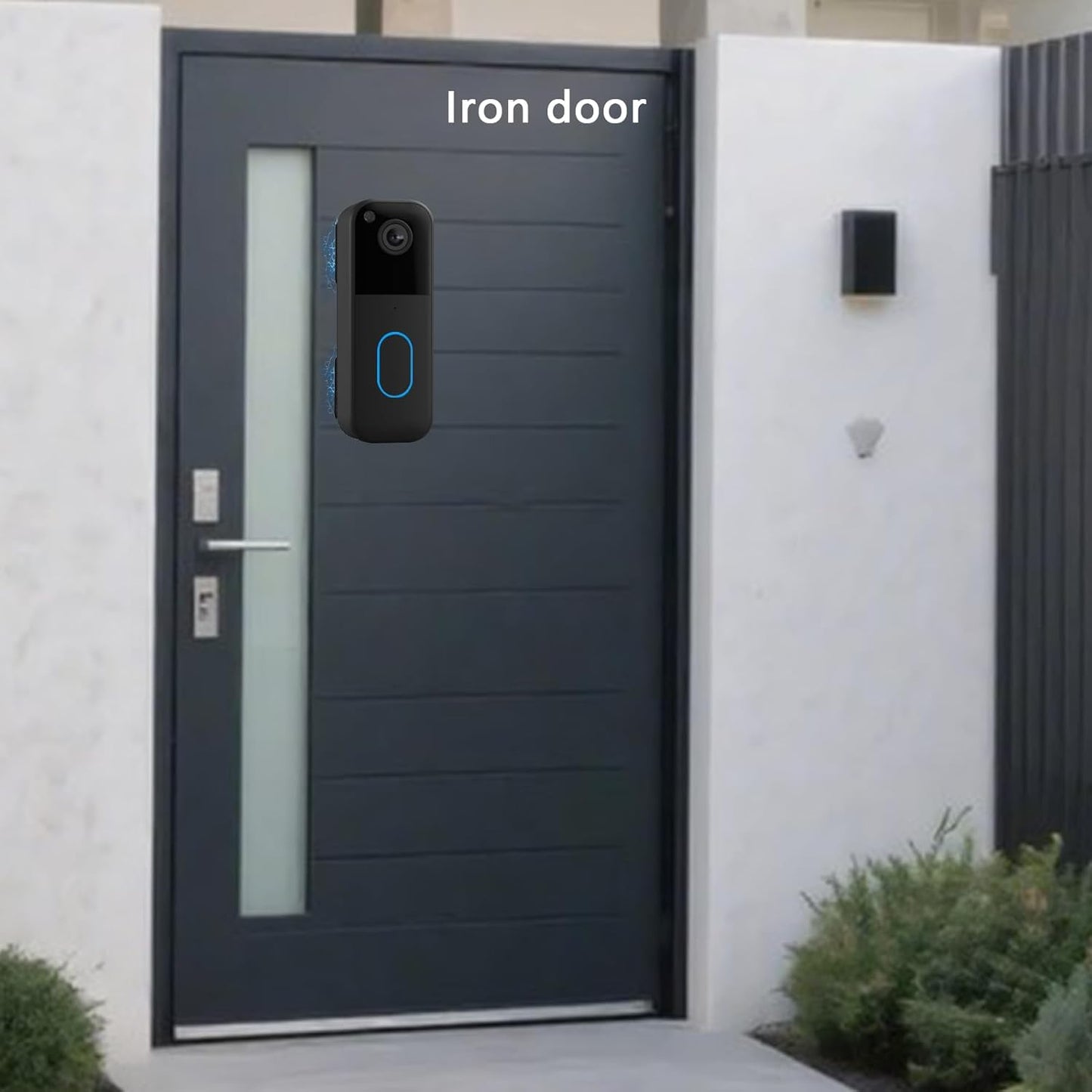 2PCS Doorbell Magnetic Mount Compatible with Blink Doorbell (New-est Model), Doorbell Secure Hold for Iron Doors