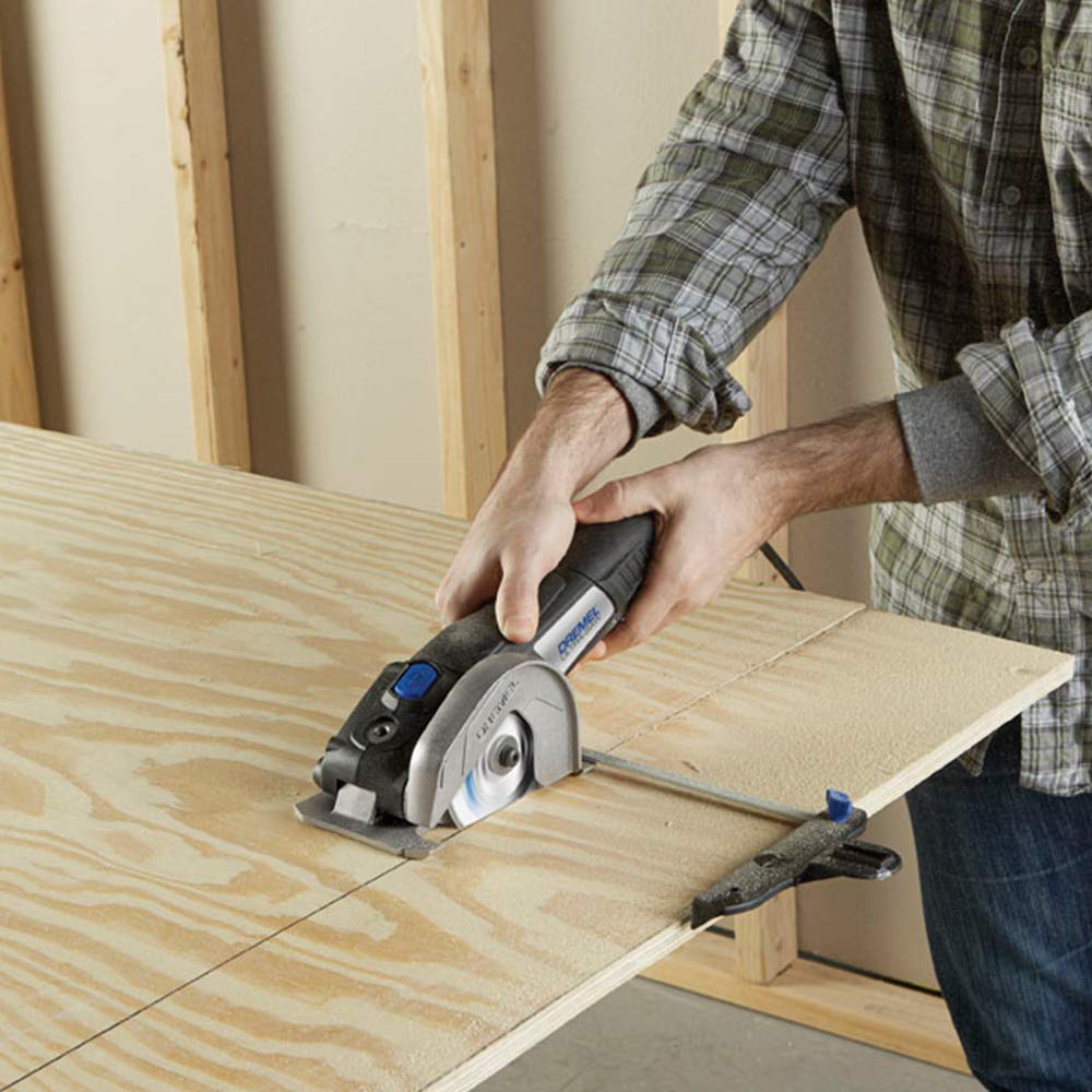 Dremel US40 Ultra-Saw Corded Compact Saw Tool Kit with 3 Cutting Wheels and Auxiliary Handle