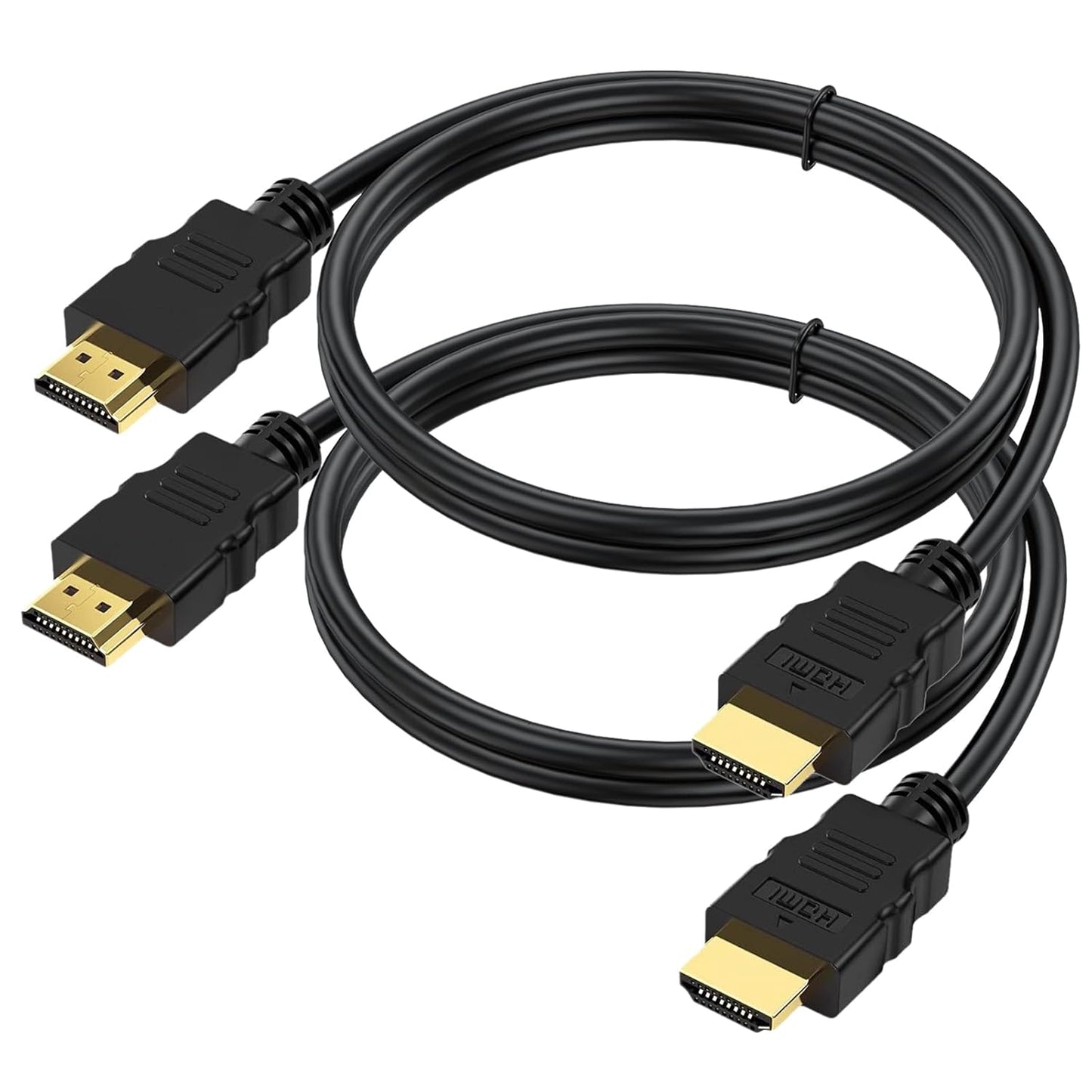 Vorothin 6 2-Pack, 4K 6FT, 2.0 CL3 4K, 1080P@144Hz,ARC&CL3 Laptop,Monitor,PS5,PS4,Xbox,Soundbar HDMI Cable FT HDMI