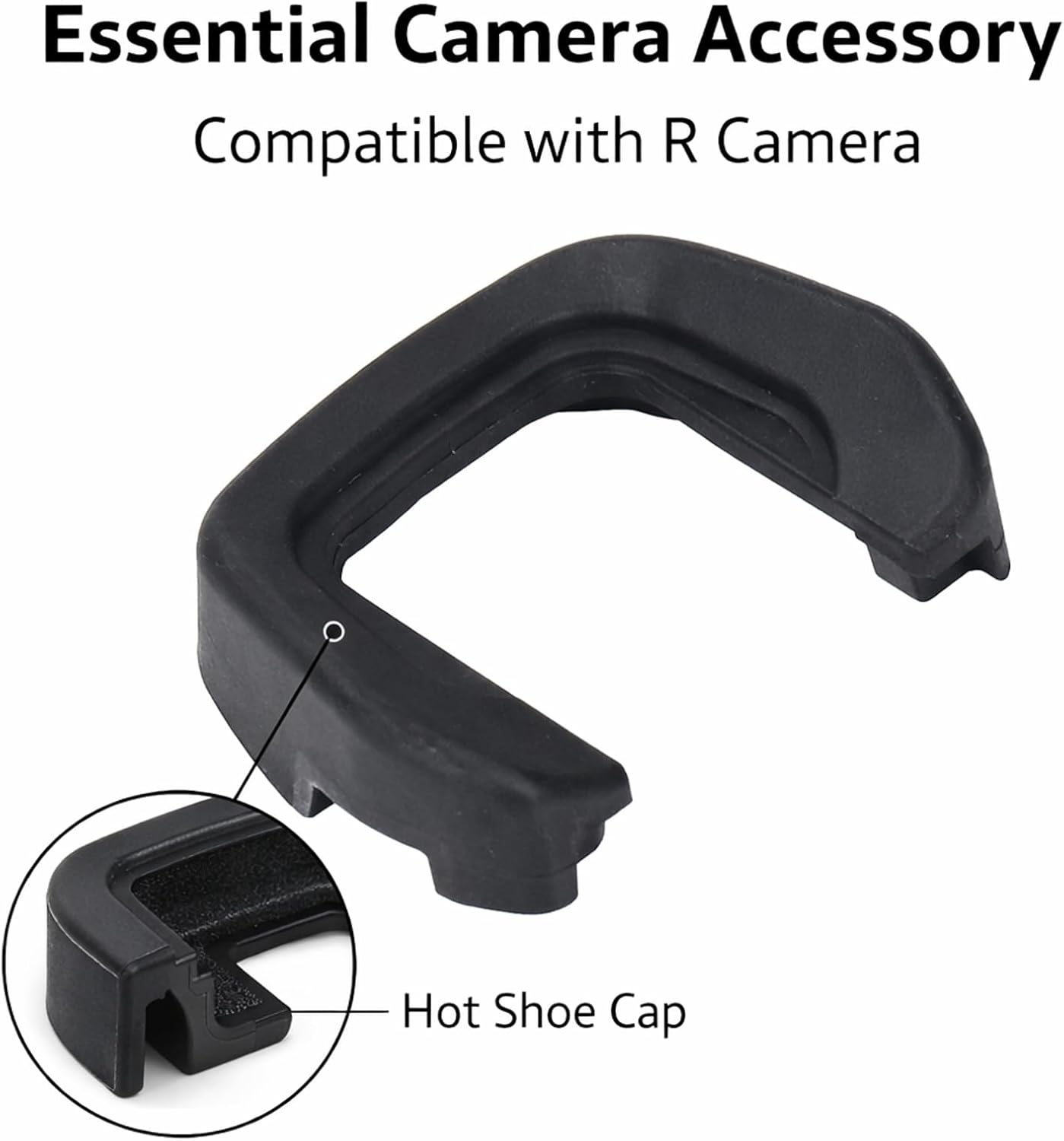 WIHFHGZ Camera Eyecup with Level Hot Shoe Kit, ABS Material for R Camera - Durable Protection, Accurate Angle