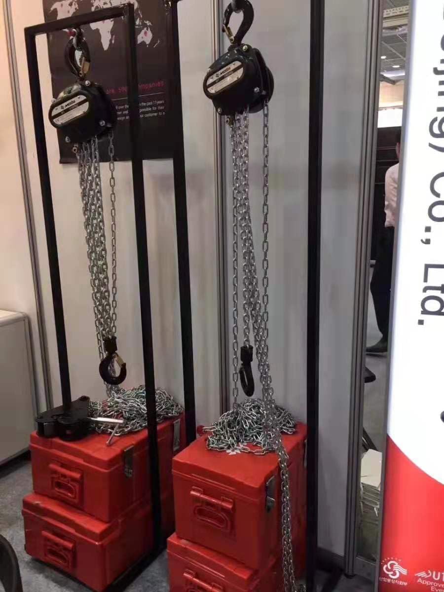Mode Manual Hand Lifting Chain Block Hoist 2 Pieces 1TON 2200LBS Capacity with 30ft. Chain¡