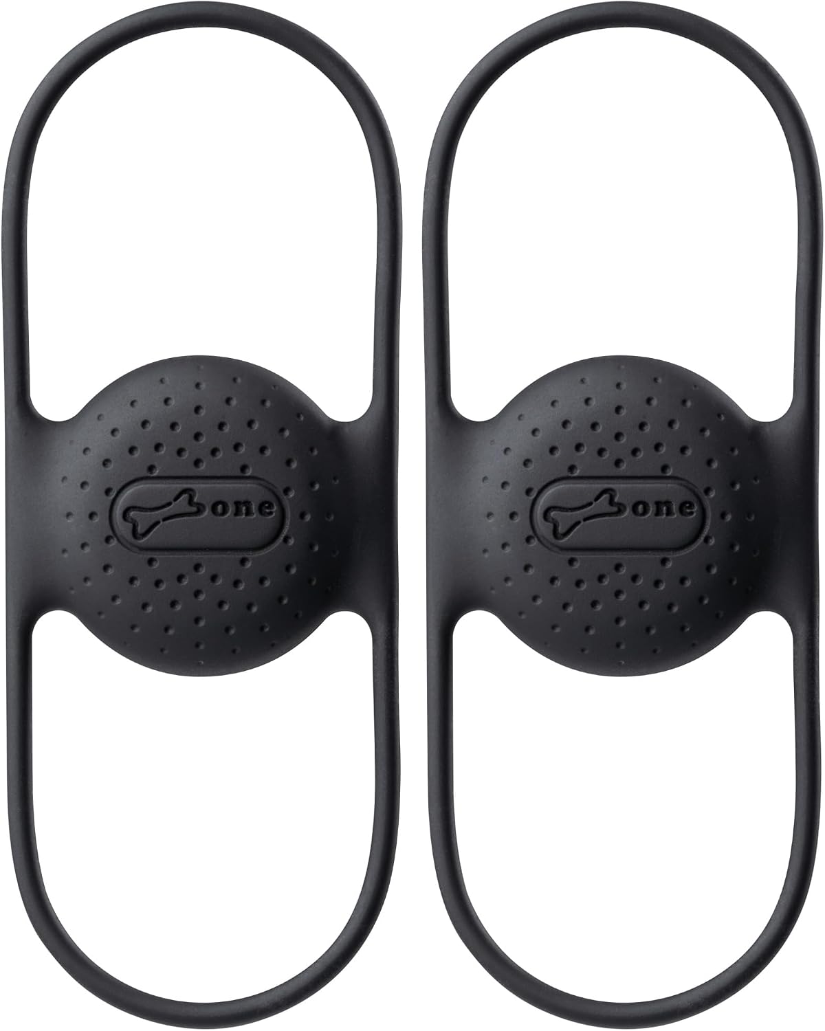 Bone (2 Packs), Bike Air Tracker Tag Strap Hidden Bicycle GPS Tracker Case for Apple Tag, Ultra-Lightweight