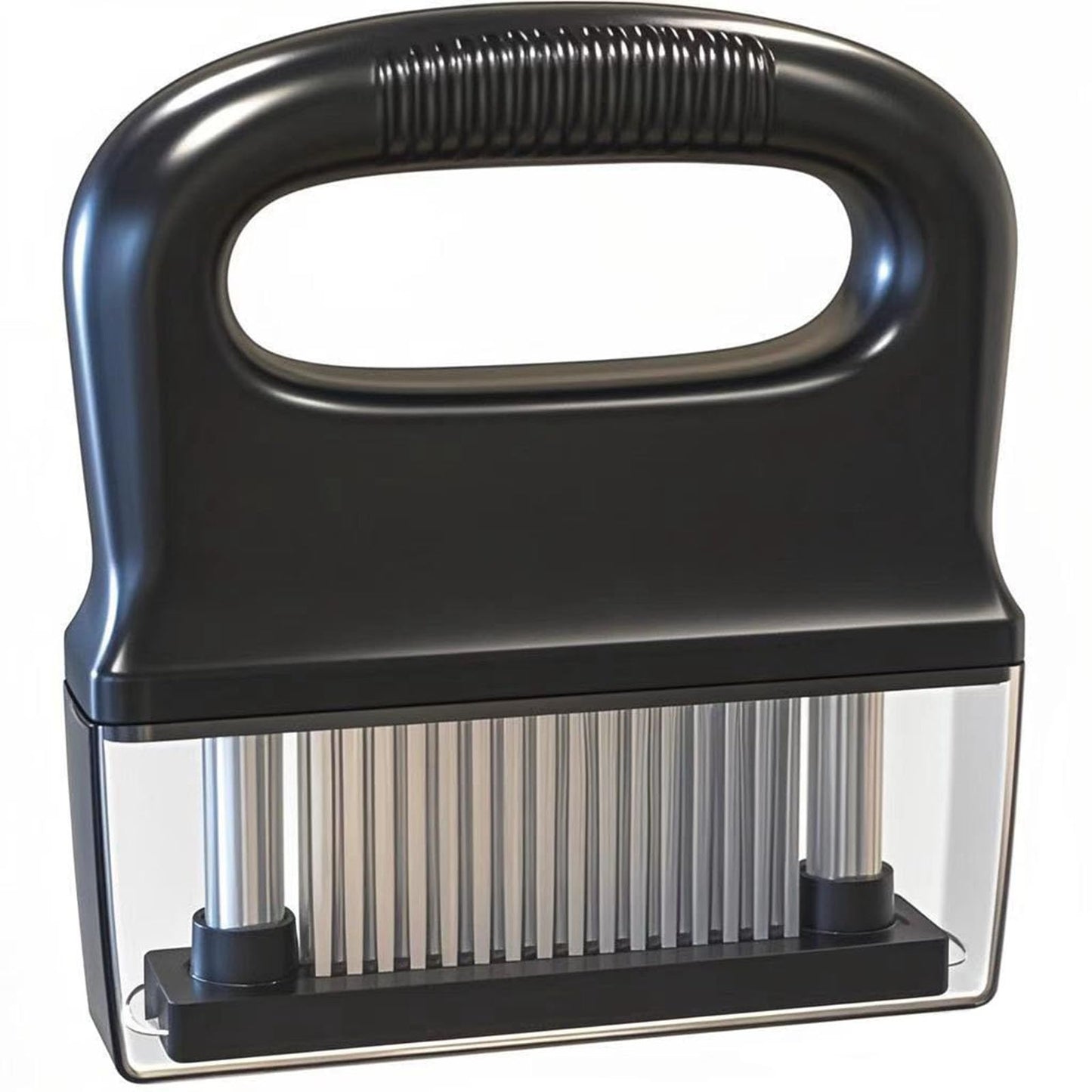 HRZLITAY Meat Tenderizer, with 48 Stainless Steel Ultra Sharp Needle Blades, Hand Held Meat Tenderizer Needle, Kitchen Cooking Tool Best Makes Steak & Chicken Tender - No More Hammer, Meat Pounder