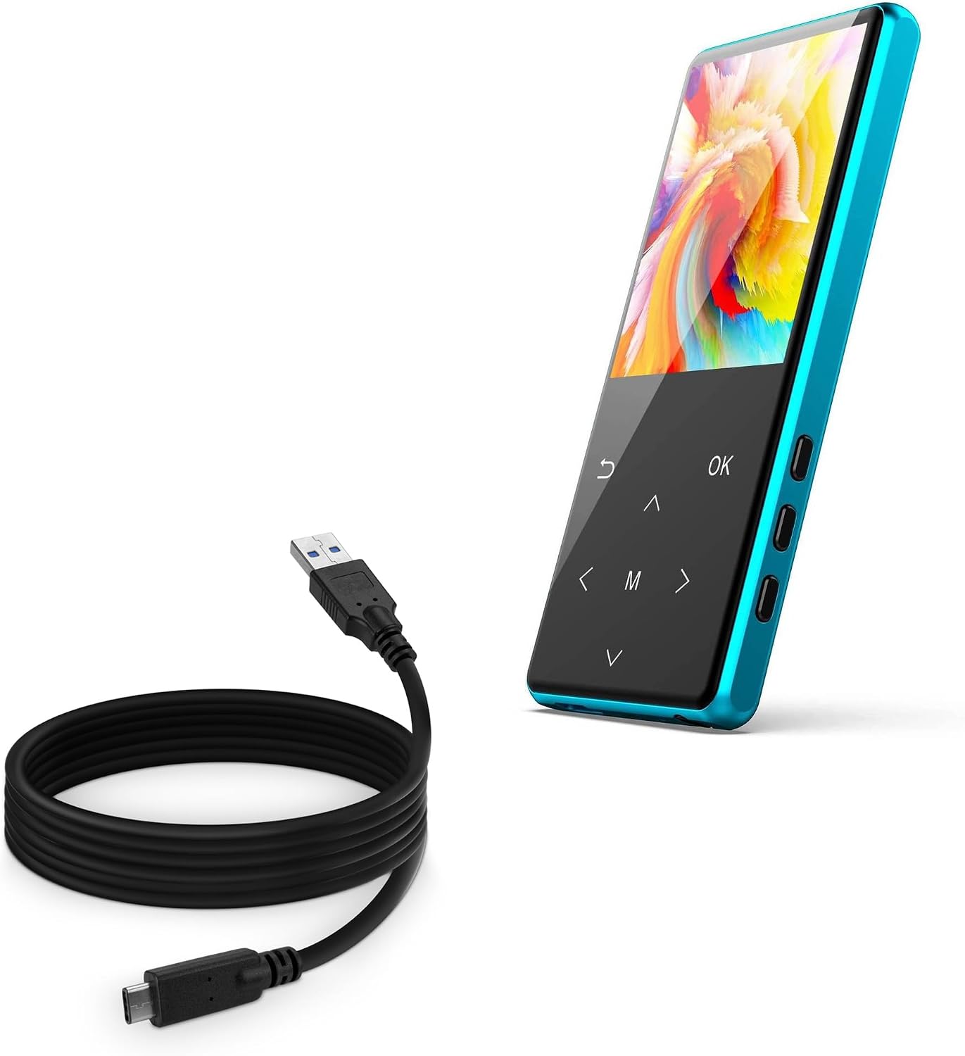 BoxWave MP3 (2.4 3.0 3.1 6ft Cable Compatible with Safuciiv Player in) - DirectSync - USB A to USB Type C, USB C Charge