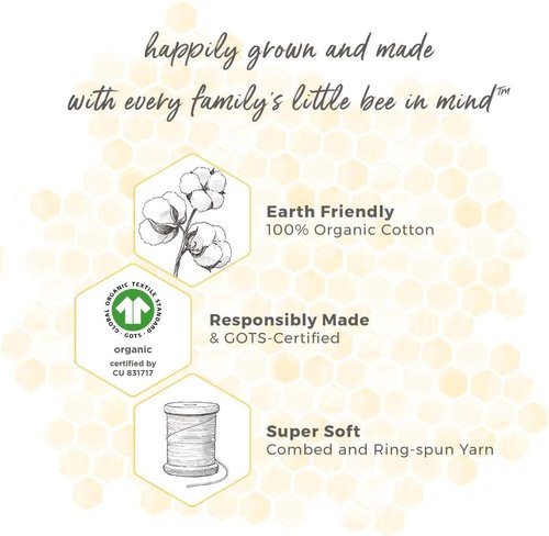 Burt's Bees Baby Organic Cotton Fitted Crib Sheet - Breathable for Standard Crib & Toddler Mattresses