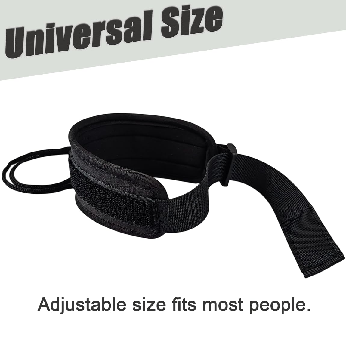 nsgglecher 1Pair Fin Savers, Swim Fin Tethers, Swim Fin Leashes, Ankle Cuff, No Lost Swim Fins While Bodysurfing or Bodyboarding, Suitable for Man and Women