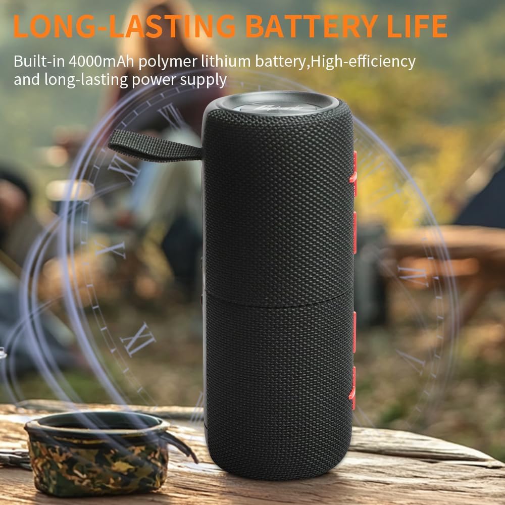 CYBORIS 2 1 IPX6 20W V5.3, 24H in Magnetic Dual Splittable Bluetooth Speaker, Waterproof Split Portable Wireless