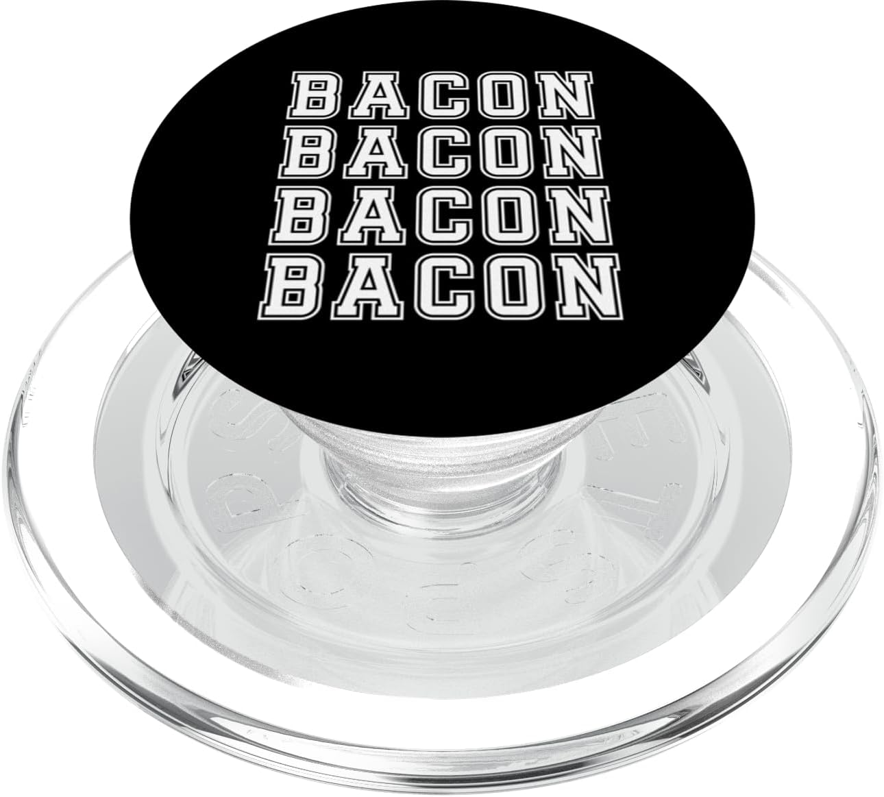 Bacon -Themed PopSockets Grip for MagSafe - Perfect for Lovers