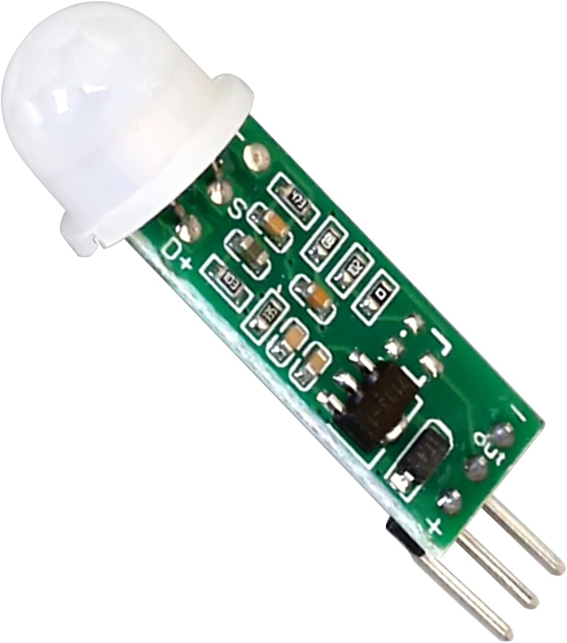 TorqueVance HC-SR505 (5-Pack) PIR Motion Sensor Mini Infrared Human Body Detector Module Compatible with Arduino