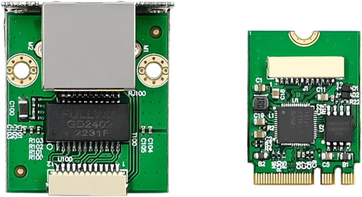 UEEGO M.2 2.5G I226V, 100/1000/2500 RJ45 20cm, (M.2 A+E Key to Ethernet Adapter - NIC with Intel Mbps Stable Connection