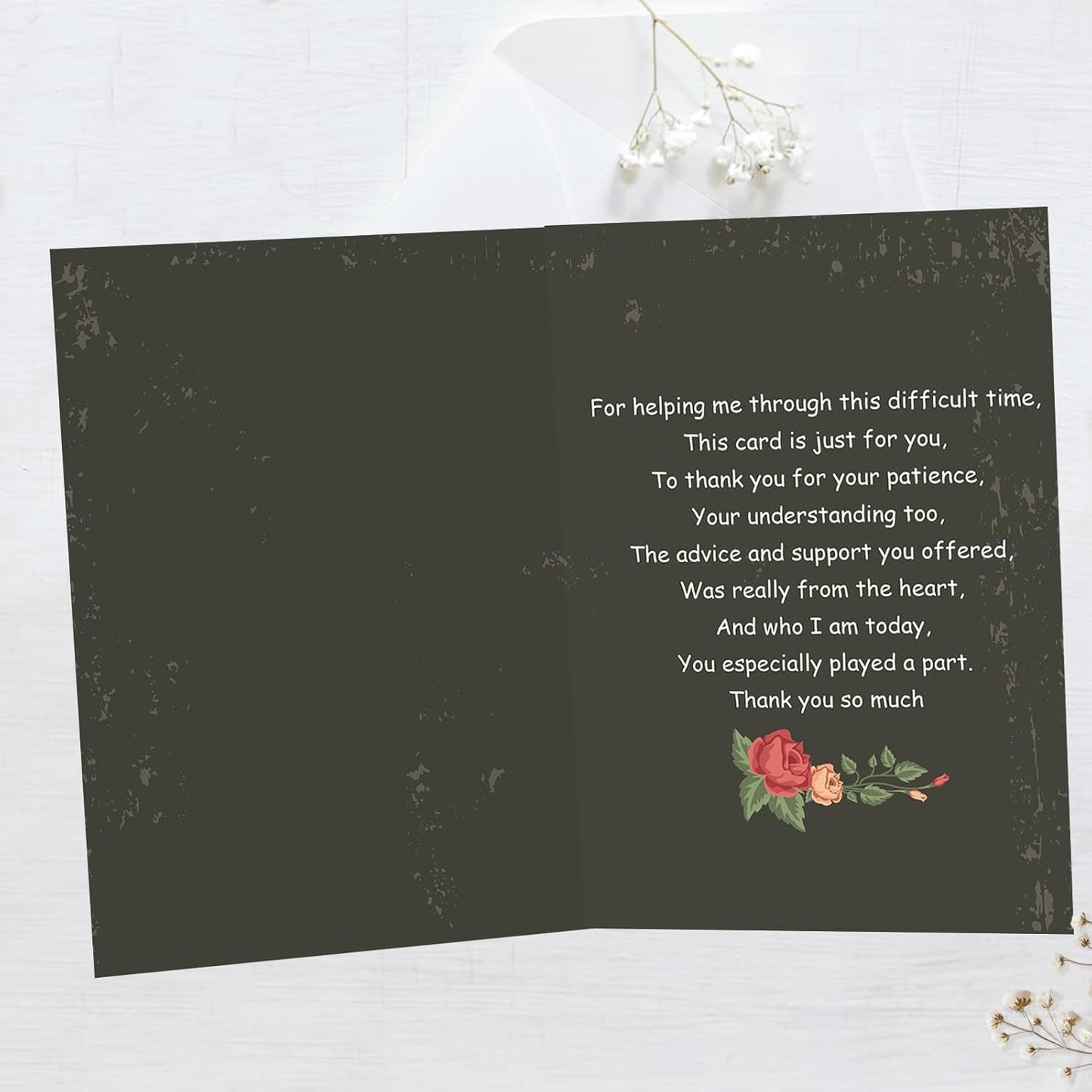 Skiennix Thank You Cards - Elegant Envelopes for Men, Women & Teachers | Perfect Graduation & Holiday Gifts