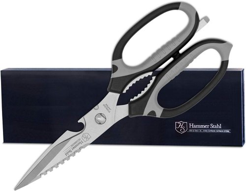 Hammer Stahl Kitchen Shears - Premium Stainless Steel Blades for Effortless Cutting