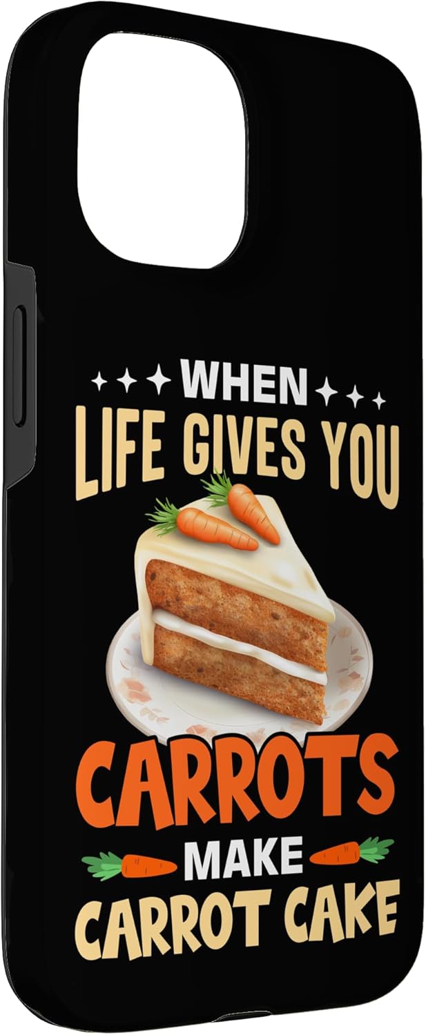 Carrot Cake Lover Dessert Pastry Designs 15 Dessert Carrot Cake Design for a Carrot Cake Eeater Case for iPhone