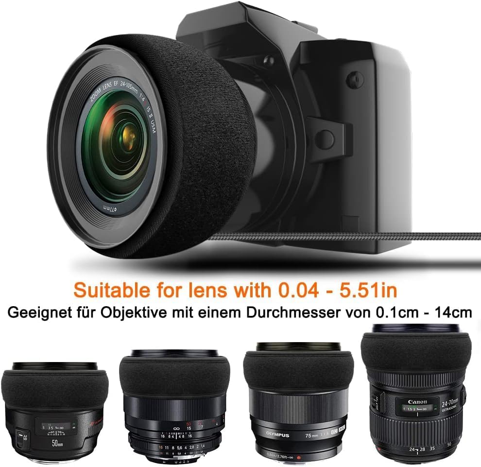 COOWOO USB Lens Heater Warmer Dew Heater Strip with Temperature Regulator for Universal Camera and Telescopes Lens