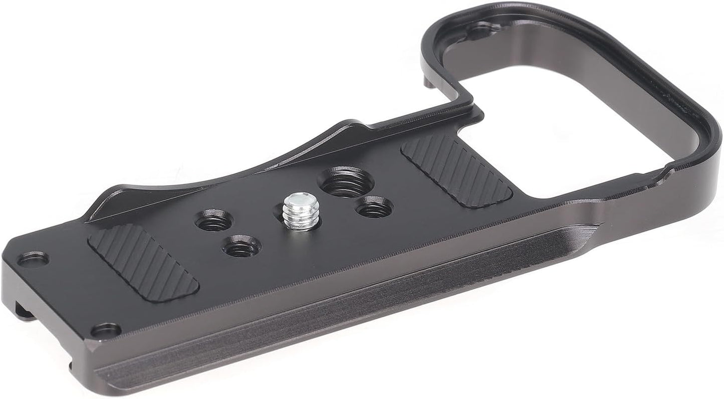 FocusFoto X-S20 Quick Release Baseplate QR Plate Mount for Fujifilm Mirrorless Camera, Compatible with Arca-Swiss