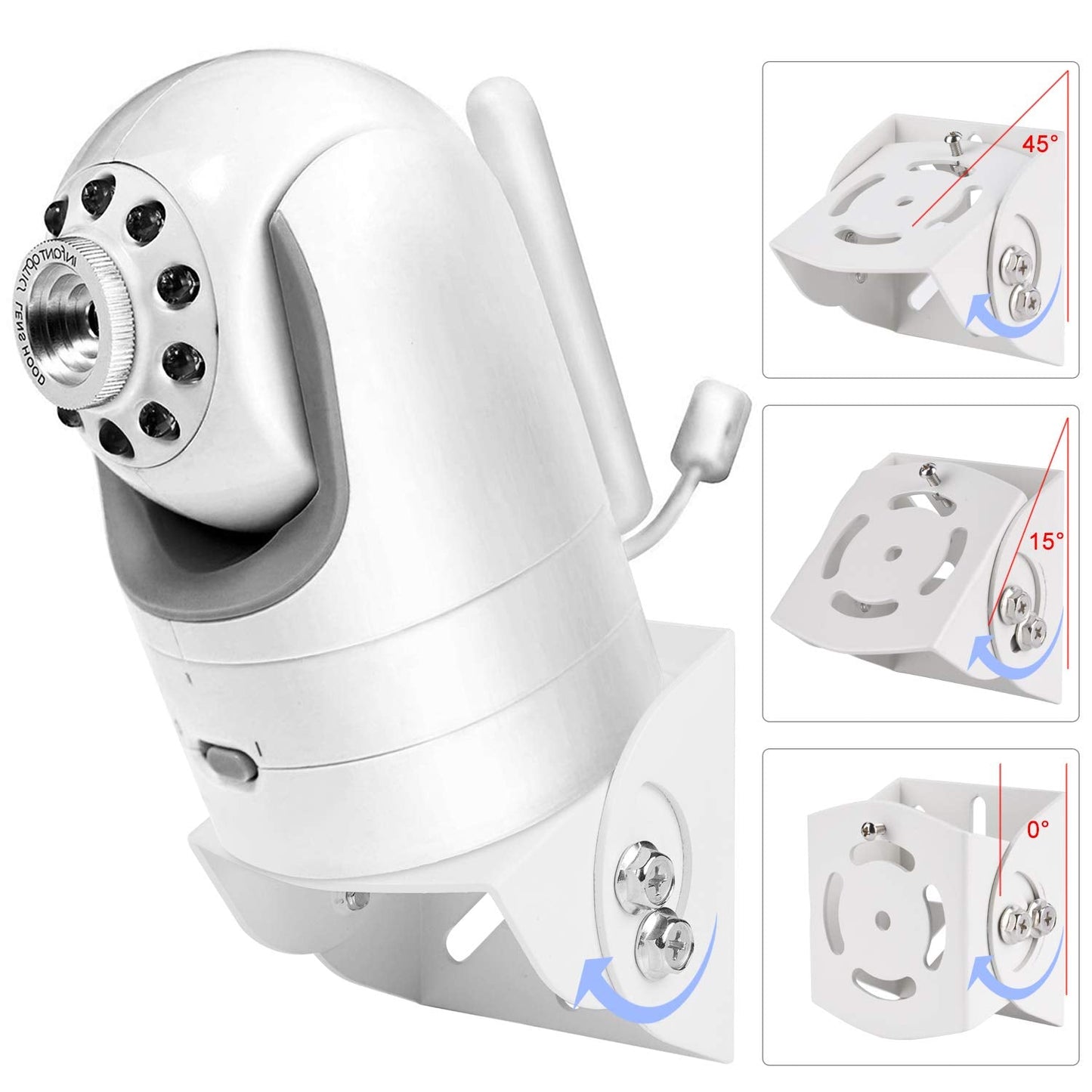 DXR-8, Adjustable Angle Mount for Infant Optics Motorola, Samsung, Babysense and Most Universal Monitors Camera