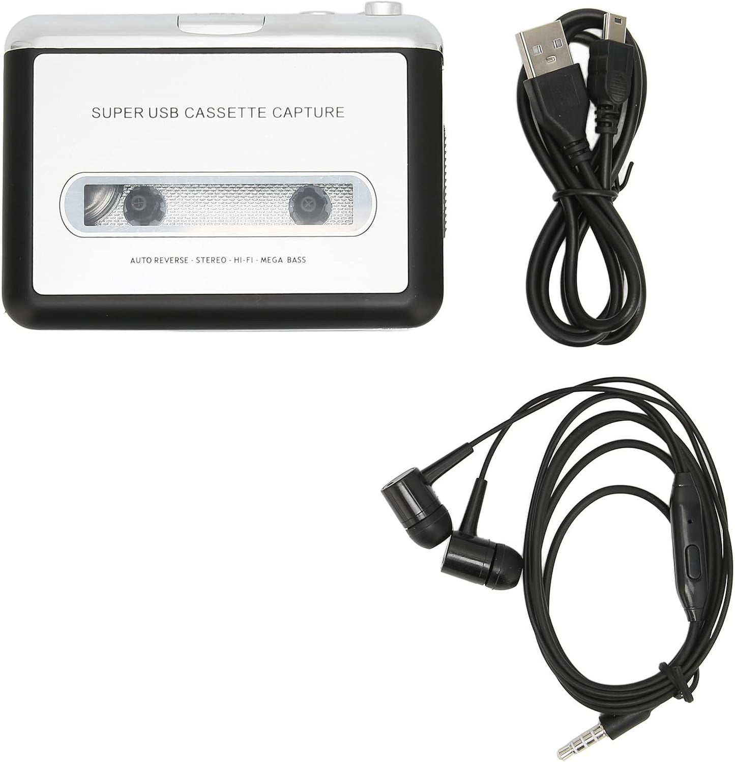 Keenso MP3 Cassette Portable Player - USB Converter for Travel