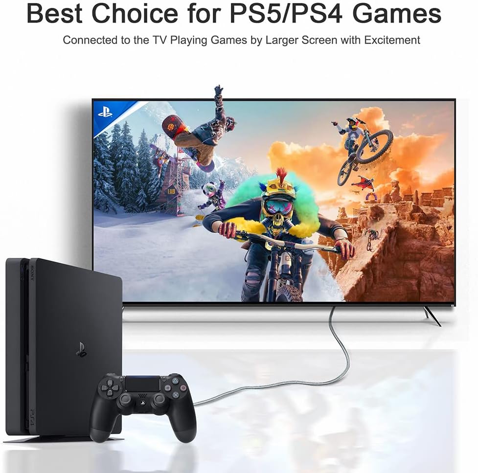 4K 25 4K 60HZ 18 2.0 2.2/1.4, 3D, 2160P,1080P 28AWG PS4/3, HDMI Cable Foot, High Speed Gbps HDMI Cable, HDR, HDCP HDMI