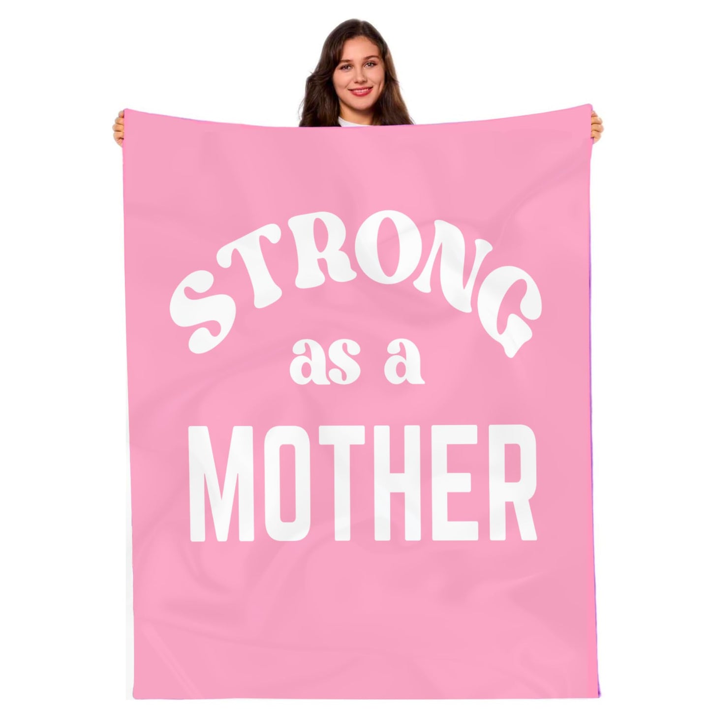 Christian Gift Bible Verse Inspirational Blanket "The Lord is my STRENGTH" for Women: Get-Well, Surgery or Hospital Gift - Cozy, Lightweight, Breathable, Washing Machine & Dryer Friendly, No Shedding