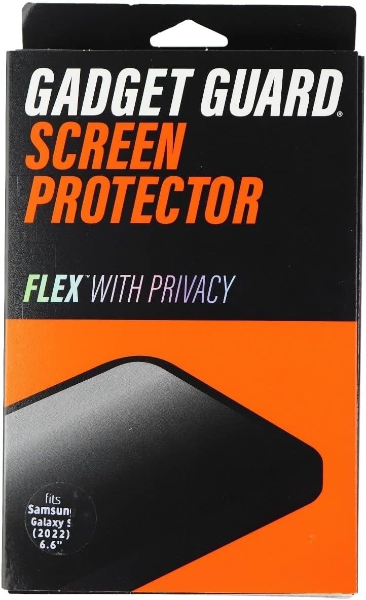 S22+ Gadget Guard Flex Screen Protector with Privacy for Samsung Galaxy - Clear