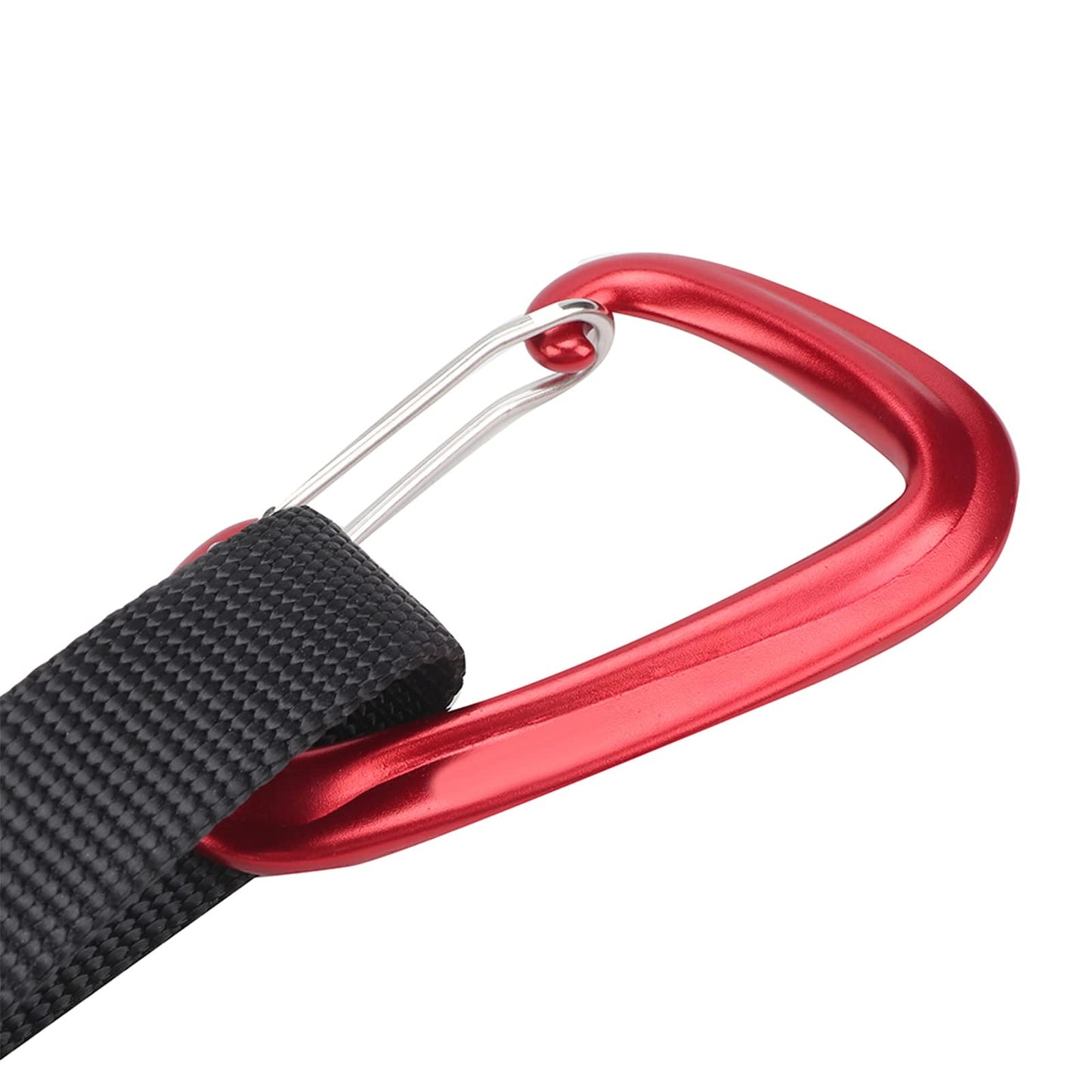 Yulatik 2.6-4.4 FT 16KN Foot Ascender, Adjustable Climbing Ascender Strap Rope Foot Belt Rock Climbing Rappel Rescue for Mountaineering, Rock Climbing, Engineering Protection
