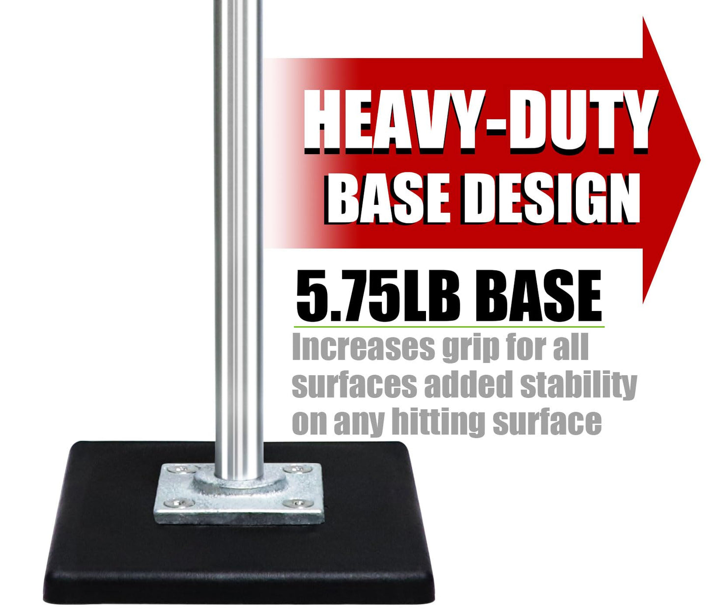 LOMGWAYS Baseball/Softball Tee-Height Adjustment 25"-37", Portable Baseball Batting tee with Removable Rubber Top, Heavy Weight Base and Carry Bag for All Ages, Easy to Assemble and Transport