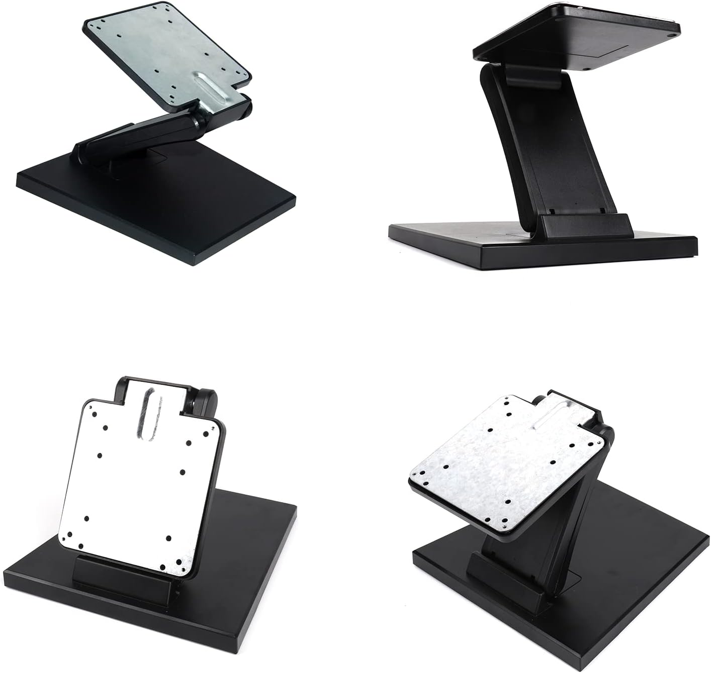 yeshine 75x75mm&100x100mm Adjustable Metal Folding Monitor Bracket for Touch Screen Desk Mount with VESA Hole All