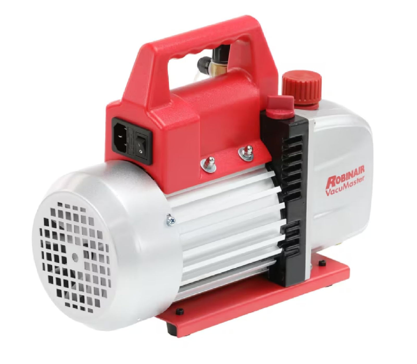 Robinair 15500 VacuMaster Economy Vacuum Pump for Air Conditioning and Refrigeration Service; 2-Stage Pump, 5 CFM Free Air Displacement, 1/3HP 115V/60HZ Motor, 35 Micron Rating