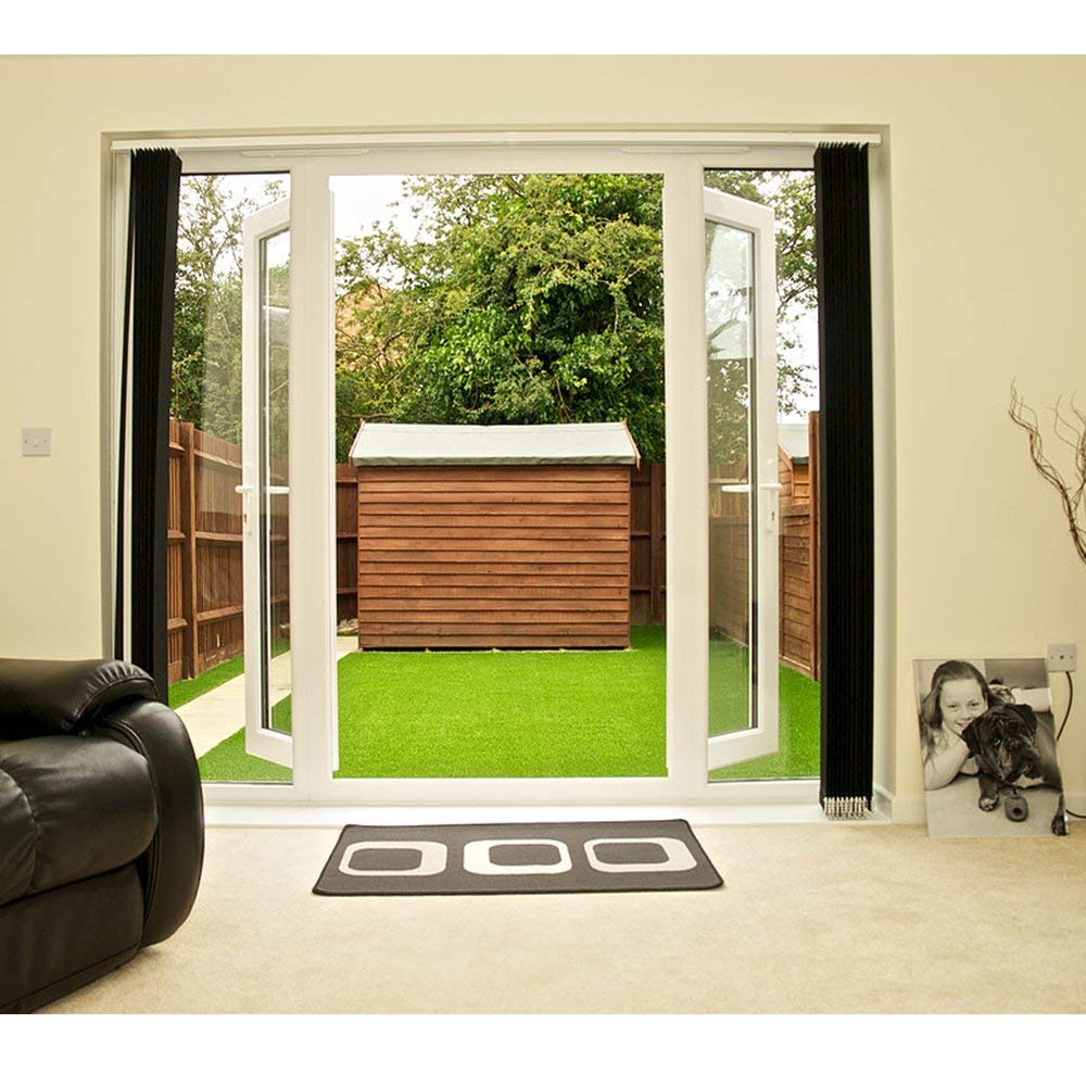 ALTRUISTIC Artificial Grass 3FTX5FT(15 Square Feet), Realistic Fake Grass Deluxe Turf Synthetic Thick Lawn Pet Turf, 1 3/8” Height, Outdoor Decor, Customized