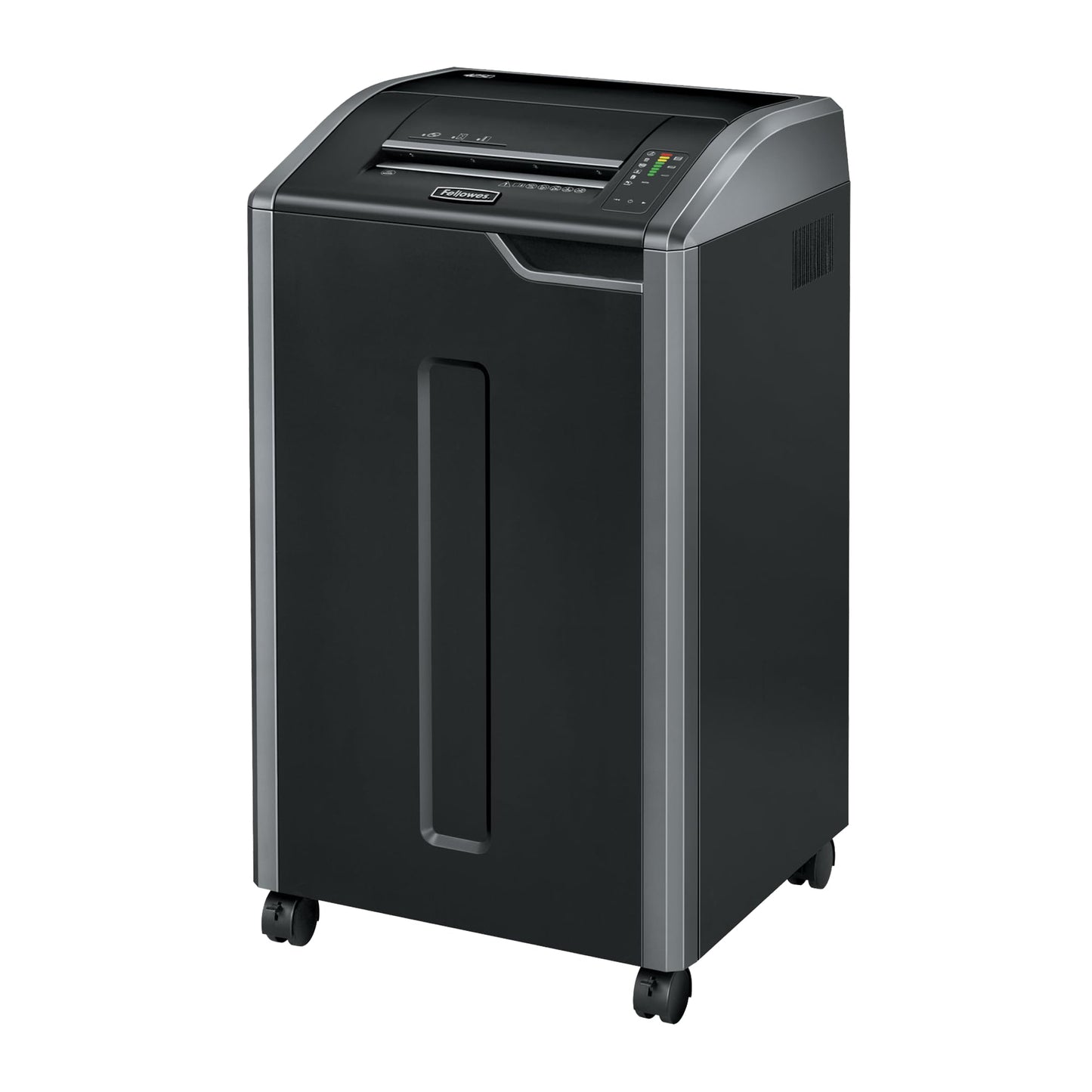 Fellowes Powershred 425Ci 100% Jam Proof Commercial Grade Manual 30-Sheet Cross-Cut Paper Shredder, TAA Compliant (38425), Black