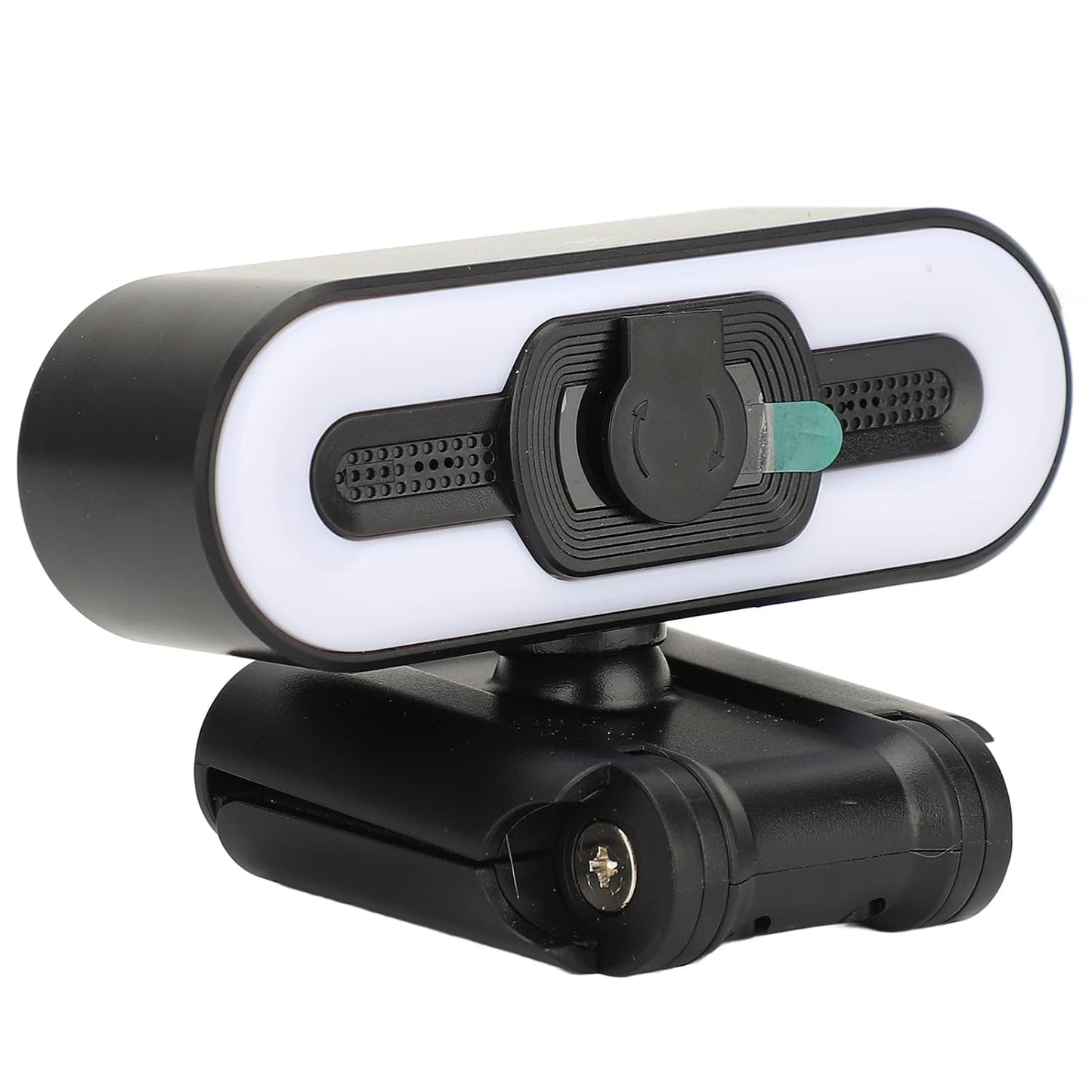 4K Diydeg Webcam for PC, Auto Beauty Camera with Microphone, Cover, Super Bright Fill Light, USB Computer Web Camera