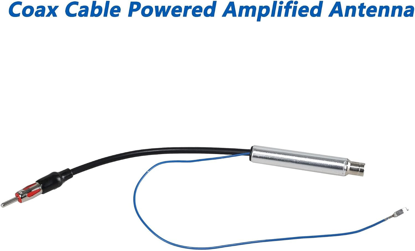 Anina 1995-2008 Amplified Antenna Adapter for Select Volkswagen Audi Early Model Aftermarket Radio to Factory Stereo