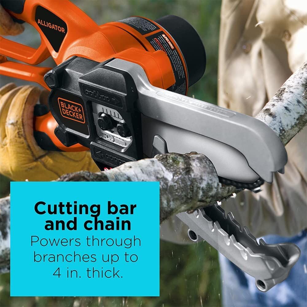 BLACK+DECKER 20V MAX* Garden Loppers Cordless Chainsaw, Loppers for Tree Trimming Heavy Duty (LLP120)