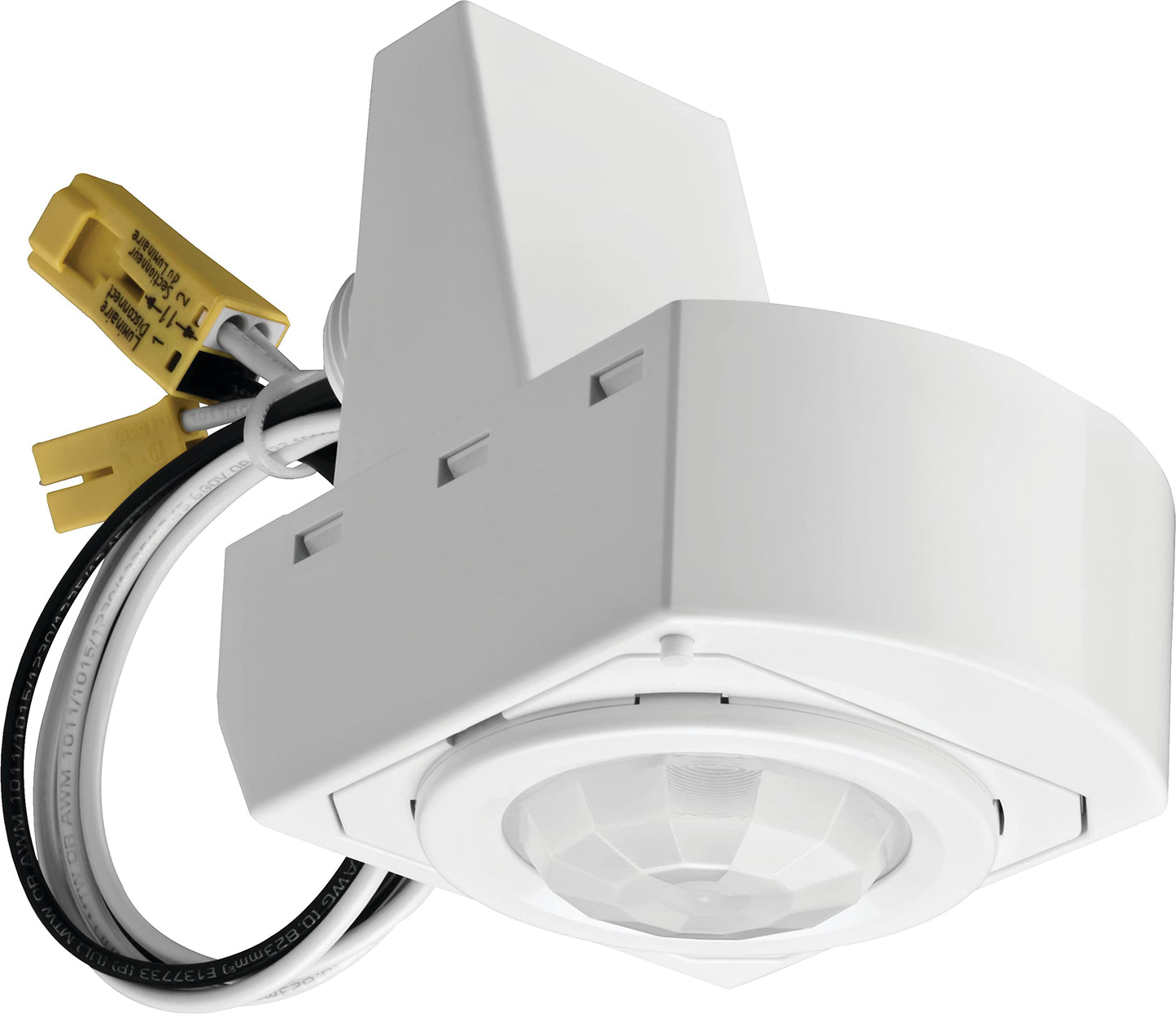 Lithonia Lighting IBE 18LM MVOLT 50K LED Linear High Bay, 5000k, 107 watts,Daylight & Sensor Switch MSX12 M4 360 Degree Multiple Fixture Mount Occupancy Sensor, White
