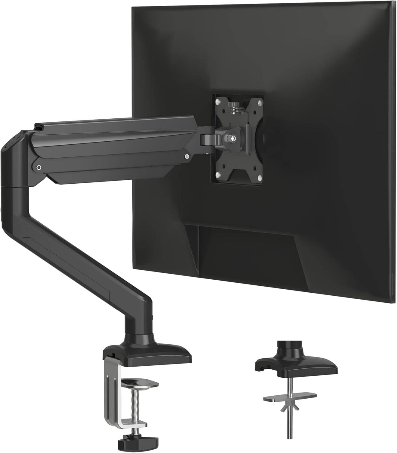 suptek 13-32 inch, 4.4-19.8lbs, 75x75/100x100mm Single Monitor Arm Mount for Adjustable Gas Spring Monitor Arm Desk