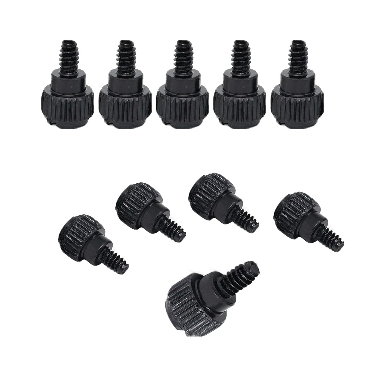 Mougerk 6-32 (10PCS) Computer Case Thumb Screws Computer Case Screws