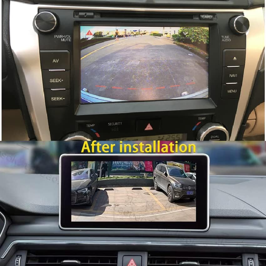 aSATAH RAV4 HD CCD Car Front View Camera & Parking Night Vision Positive Waterproof Logo Camera for Toyota Camry/Reiz /