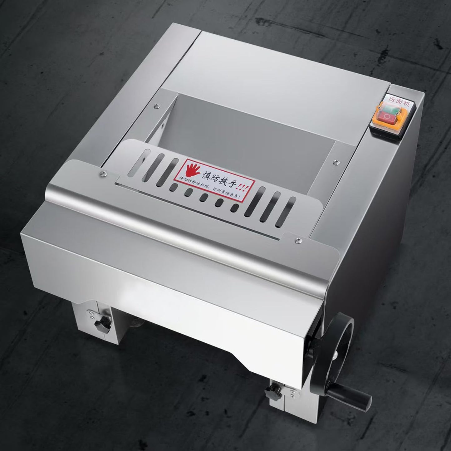 Electric Dough Roller Sheeter, Table Top Pizza Dough Press Mahcine, Commercial Dough Press Machine, Dough Pastry Sheeter Maker for Baking, For Making Pastries, Croissants, Pies,Cookies, Pizzas, Etc.