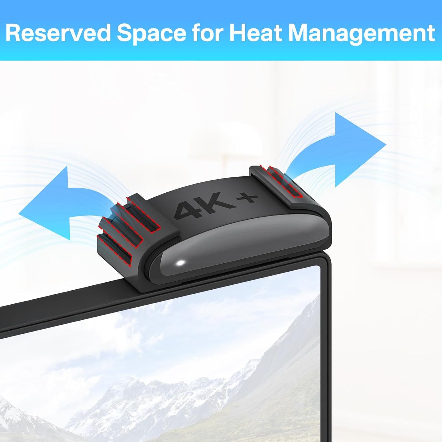 tiebutie 4K, 4K+ 4K, 4K+ Streaming Device Mount for Roku Express Express Holder for Mounted TV with Remote Holder
