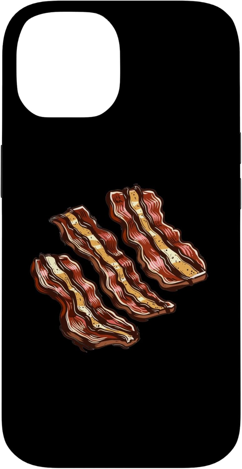 Chocolate Covered Bacon American Food Designs 14 Chocolate Covered Bacon Design Case for iPhone